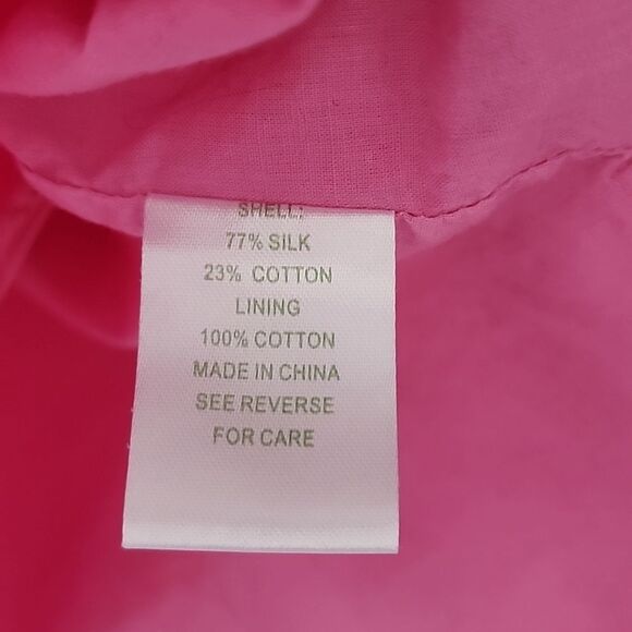 Lilly Pulitzer womens 4 pink sleeveless blouse top buttons ruffles gingham print - Picture 4 of 6